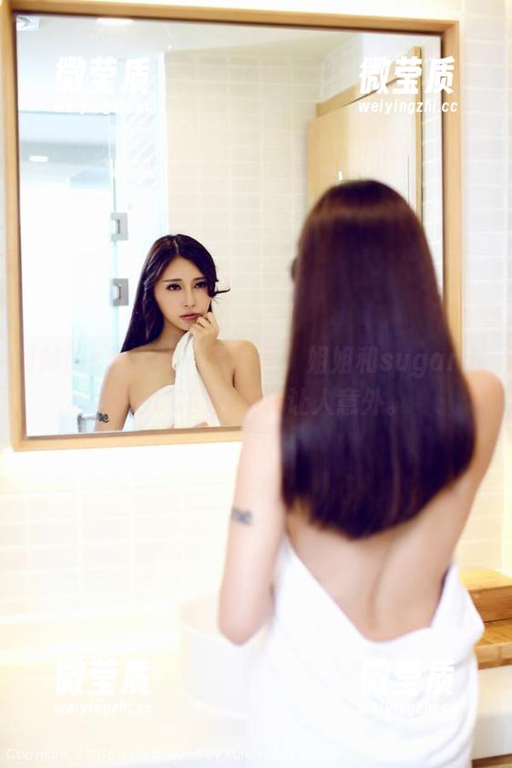 IMiss爱蜜社 - 写真里，姐姐和sugar小甜心CC的默契真让人意外。-微莹质