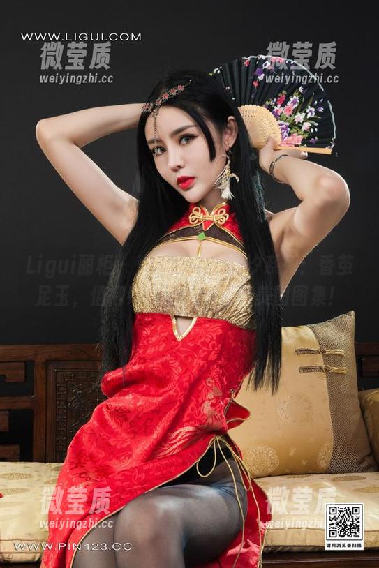 Ligui丽柜 - 难得一见的汐汐系列：香茧足玉，值得好好把玩的一组美图图集！-微莹质