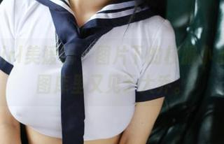 MyGirl美媛馆 - 图片下的校服小心机，图库里又见于大乔。