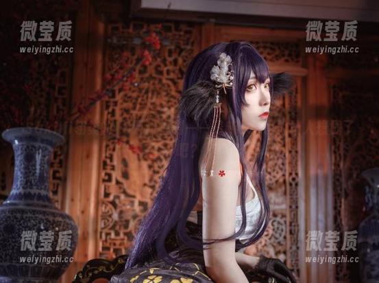 Sakiiii翎柒的10万粉福利——最新cos也太让人想戳了吧？-微莹质