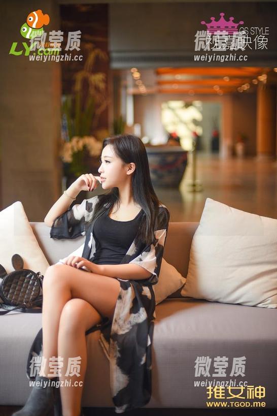 TGOD推女神 - 当吊带遇上婕西儿jessie，私藏的写真集太诱人了吧-微莹质