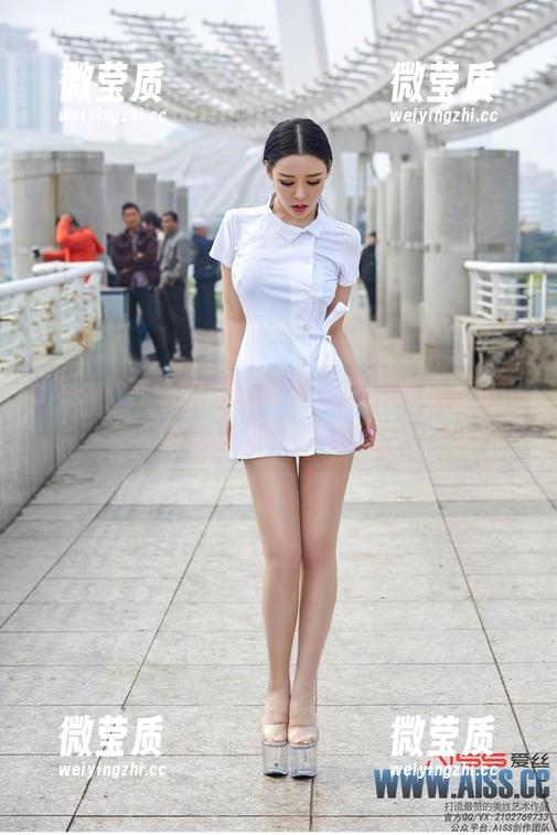 aiss - 若兮的自拍图集，原图挑战滤镜，谁说自然不够好呢？-微莹质
