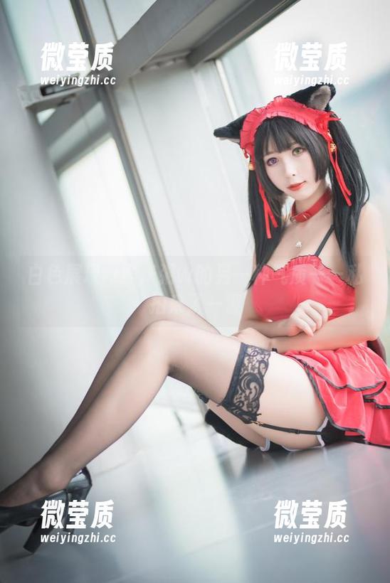 白色展现w黑米粥w的另一种气质——私拍来了一波-微莹质