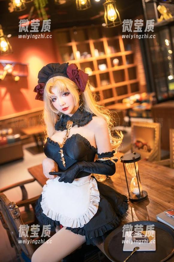 跟随仙九Airi的步骤，这组写真，眼里满是可爱-微莹质