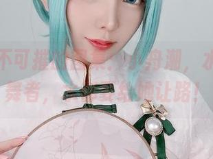 妍子坚不可摧的图集：小舟潮，水中芭蕾舞者，水都要给她让路！
