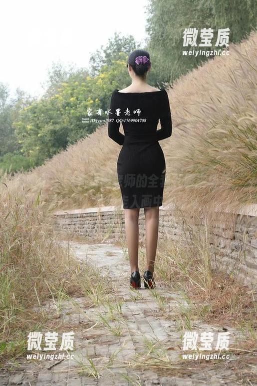 微密圈 - 家有水墨老师的全套礼服主场秀，原图让人有种走入画中的错觉。-微莹质