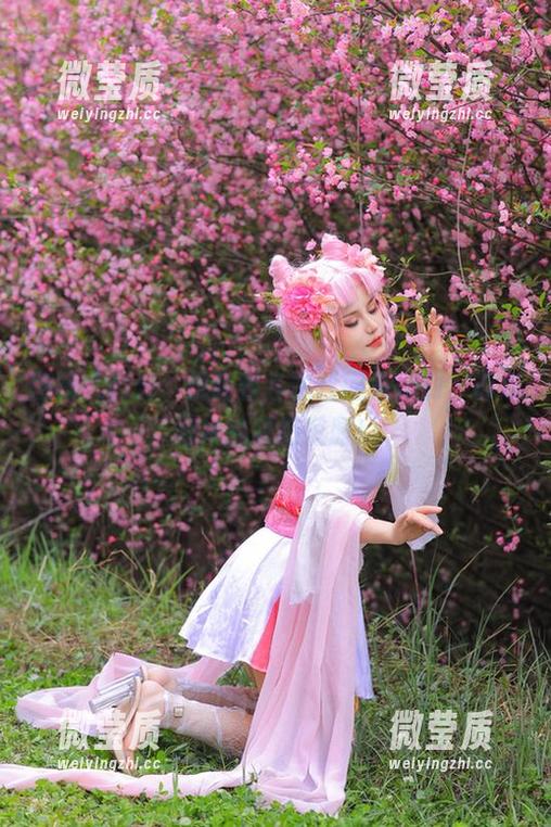 图集大公开：桃暖酱从古代回来报到，请走好她的萌萌汉服！-微莹质