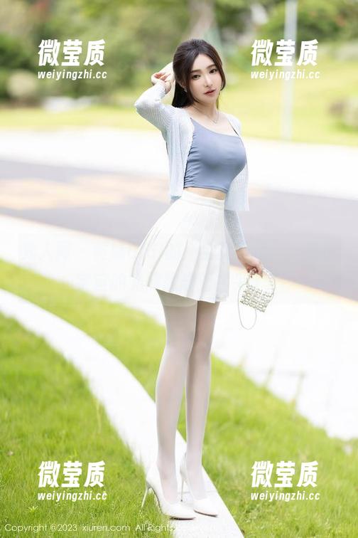 秀人网 - 黄婧GIGI的“全套美足”，把小宇宙的光辉照耀到指尖了！-微莹质