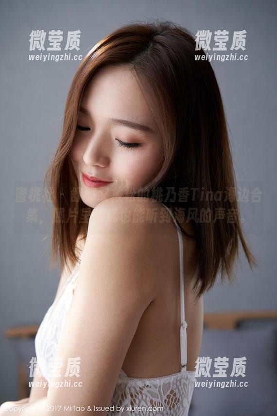 蜜桃社 - 舒服又放松的桃乃香Tina海边合集，照片里仿佛也能听到海风的声音。-微莹质
