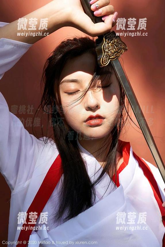 蜜桃社 - 婚纱写真精选：韵莉娜VANILLA的优雅，你不хан能参不可能忍住不多看几遍？-微莹质